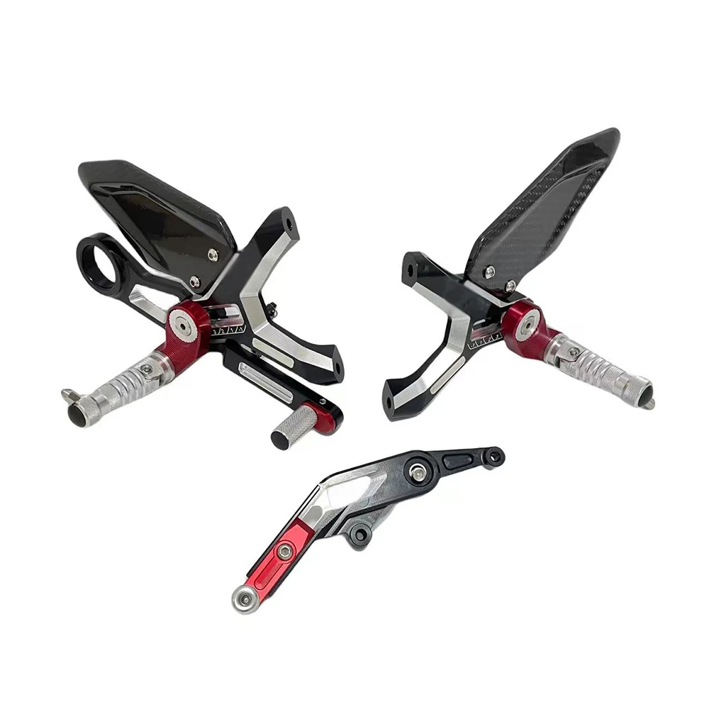 2022-2019 For BMW S1000RR M1000RR Footrest Carbon Fiber Adjustable Rear Sets Foot Pegs Rests Rearset Footpeg