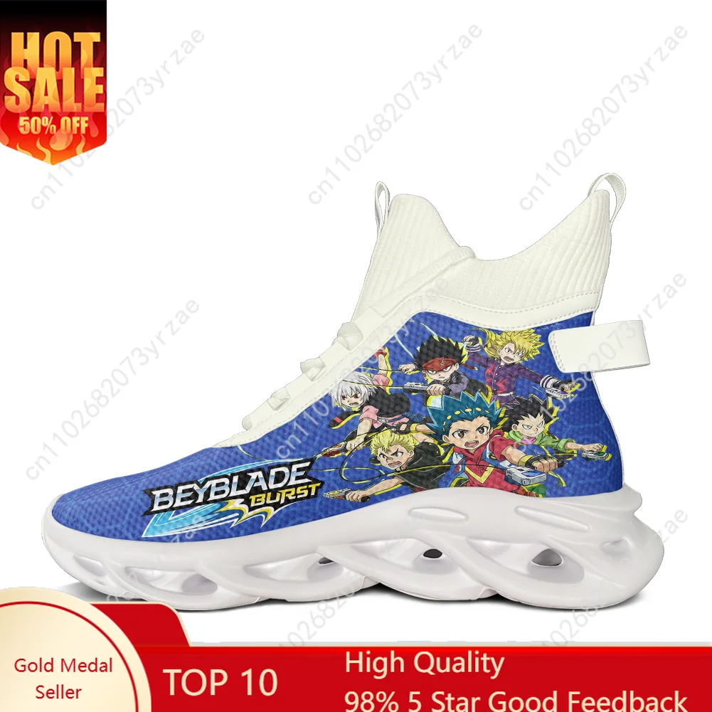

Beyblade High Top Flats Sneakers Men Women Teenager Sneaker High Quality Personalized Casual Shoe Custom Made Shoes