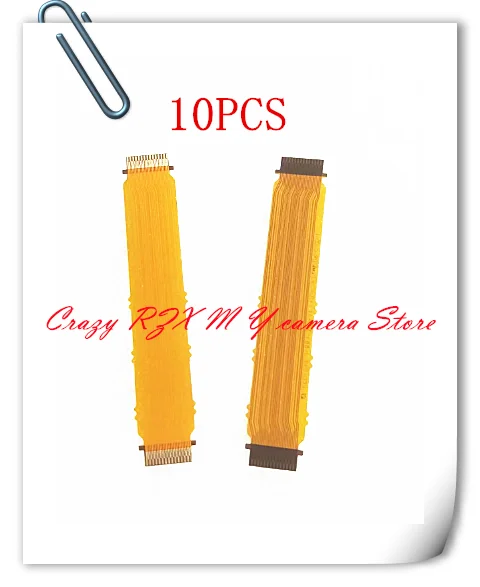 جزء شريط مسطح لكاميرا سوني A450 ، شاشة LCD ، كابل مرن ، عمود ، مفصل ، 10 *