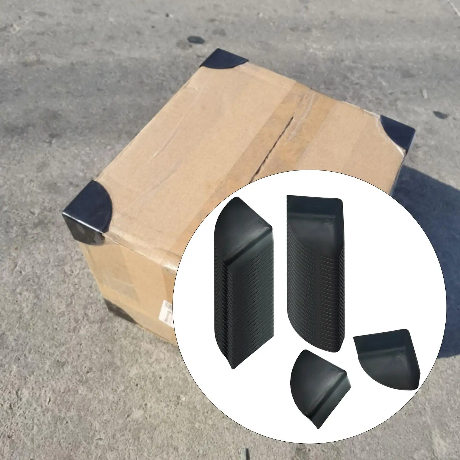 50x Shipping Box Corner Protectors Corner Guards for Express Box Packaging