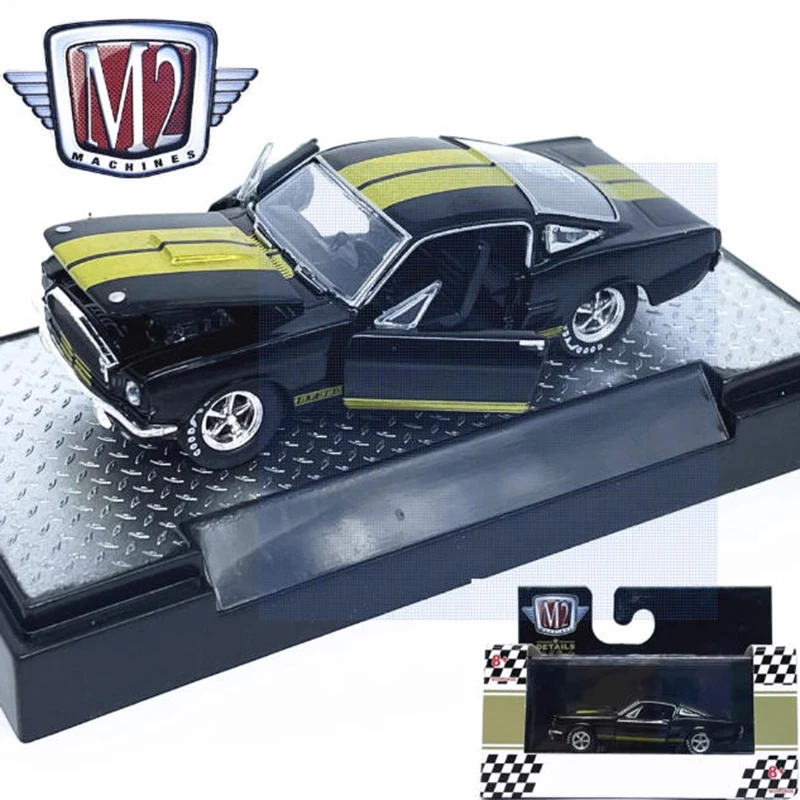 

M2 1:64 Ford Mustang сплав имитация модели автомобиля статическая коллекция украшенные праздничные подарки игрушки