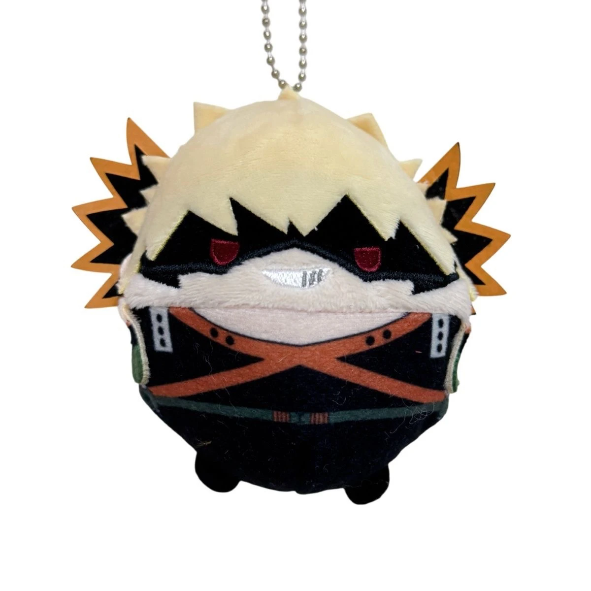 أنيمي بطلي الأكاديمية Bakugou Katsuki تأثيري الكرتون كيرينغ قلادة المفاتيح حلية اكسسوارات هدية الهالوين