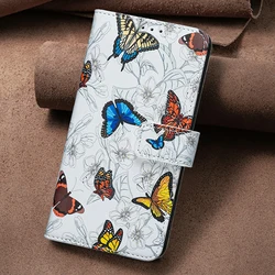 For Xiaomi Poco X7 F7 M7 X6 F6 M6 X5 Pro 5G 4G Leather Book Case Luxury 3D Emboss Wallet Cover for Poco F7 Ultra F5 C65 C75 Etui