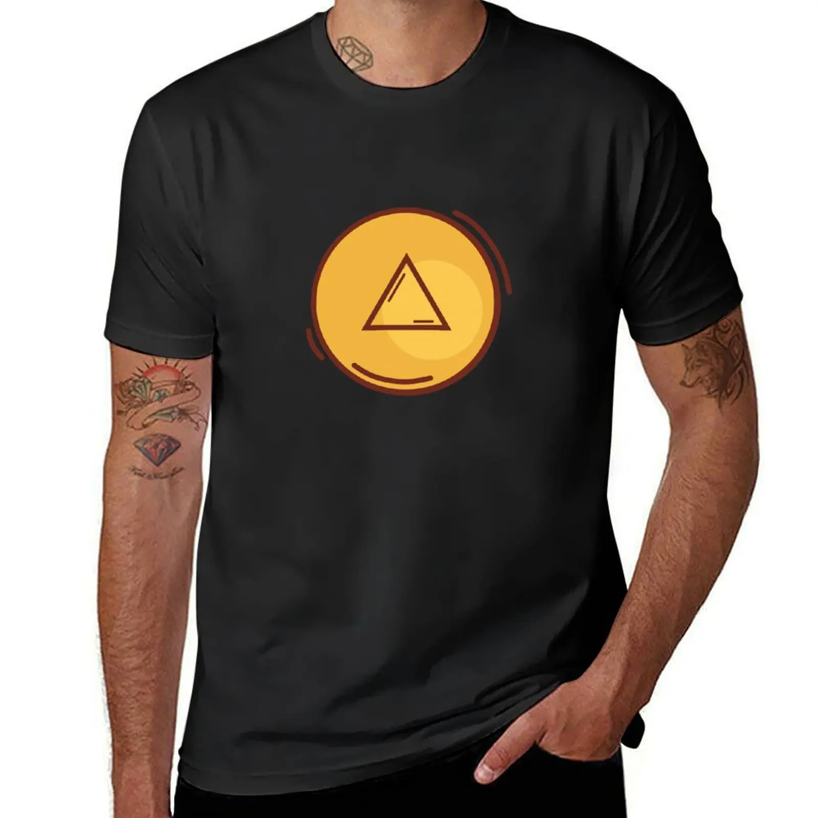 Triangle Dalgona T-Shirt cute clothes customs design your own anime t shirts for men graphic