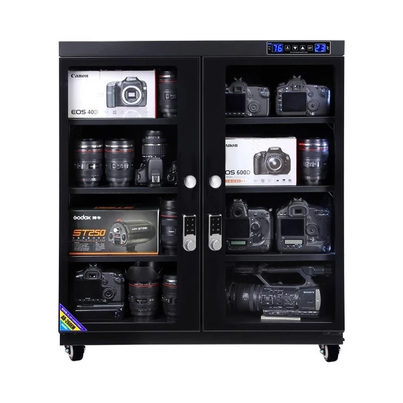 

Electronic moisture-proof box SLR camera lens combination lock drying cabinet