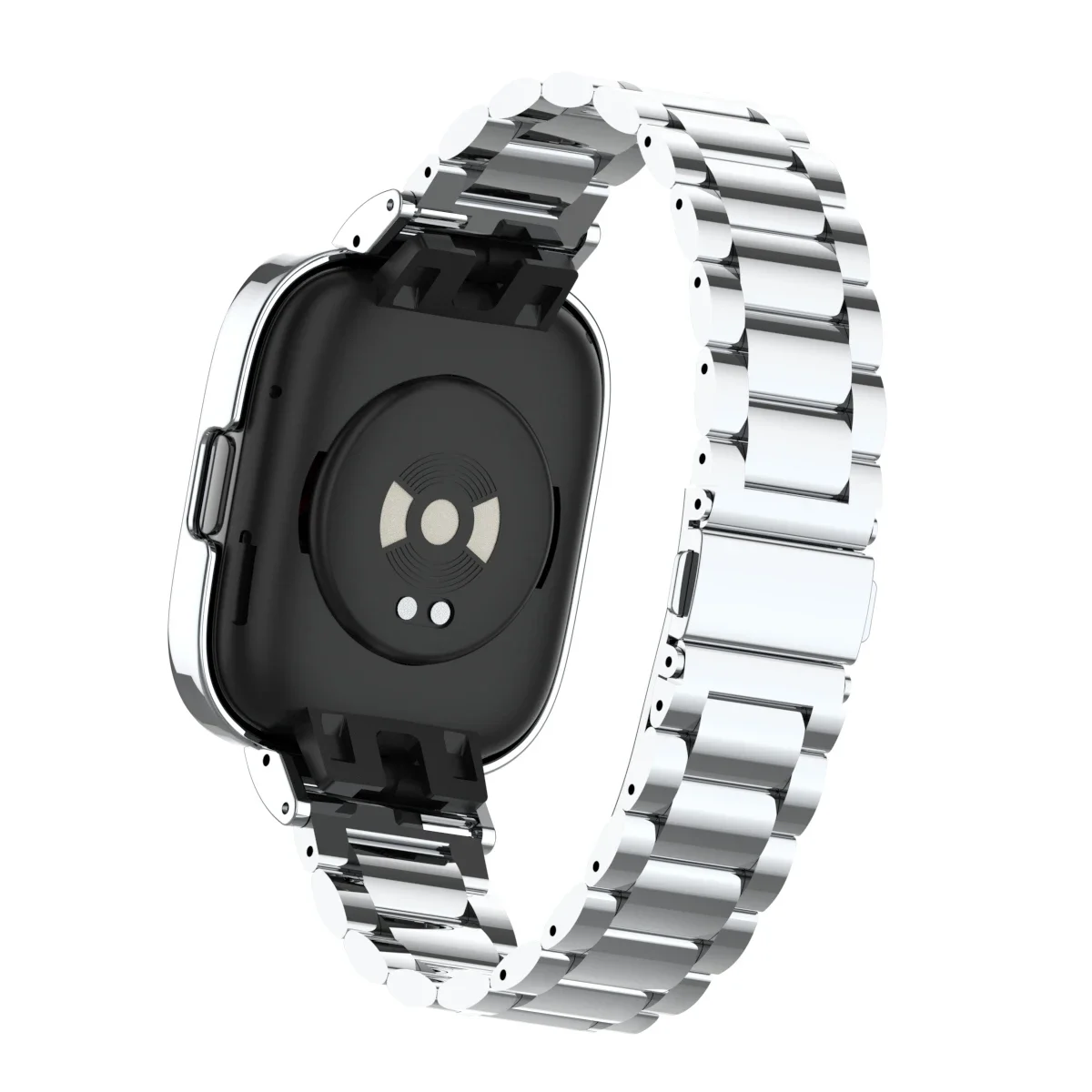 حزام من الفولاذ المقاوم للصدأ لساعة Redmi Watch 3 Active الذكية، سوار بحلقة مغناطيسية، حافظة معدنية، حزام ساعة Mi Watch lite