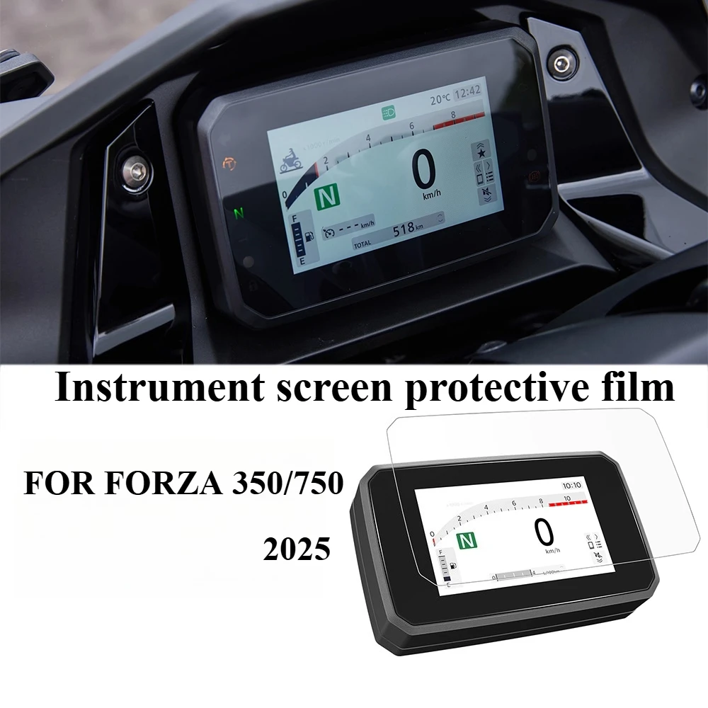 

For Honda FORZA 350 750 screen protector 2025 motorcycle accessories HD instrument screen anti-scratch protector modification