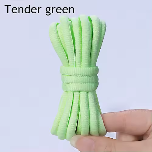 1Pair Oval Shoe Laces Half Round Athletic Shoelaces for Running Sneakers Laces Shoes Strings Durable without Fading Shoelace - Image 7