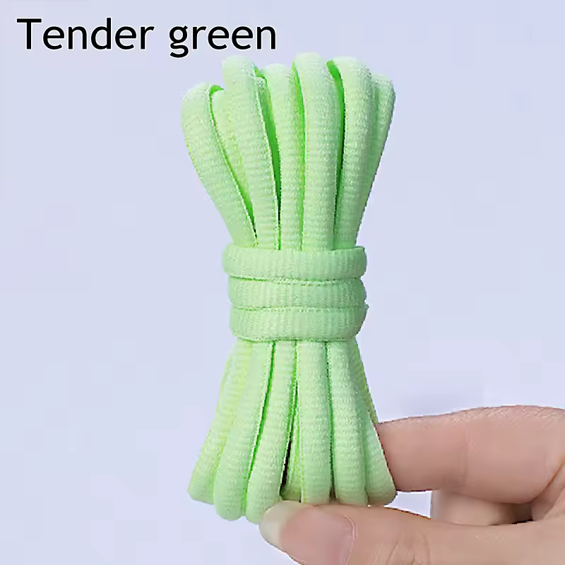 1Pair Oval Shoe Laces Half Round Athletic Shoelaces for Running Sneakers Laces Shoes Strings Durable without Fading Shoelace - Image 7