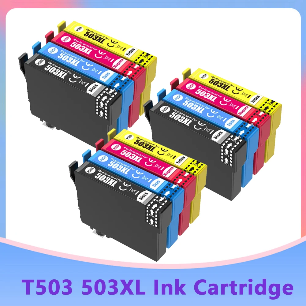 Compatible Ink Cartridges 503 503XL T503XL For Epson XP-5200 / XP-5205 / WF-2960DWF / WF-2965DWF printer T503 503XL Cartridge