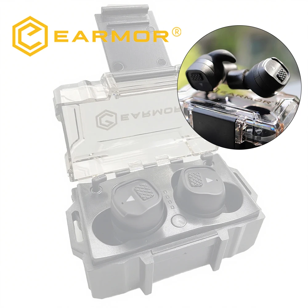 EARMOR M20T Shooting Earbuds Bluetooth Noise Reduction Wireless In-Ear Headset for Hunting,Sports And Music