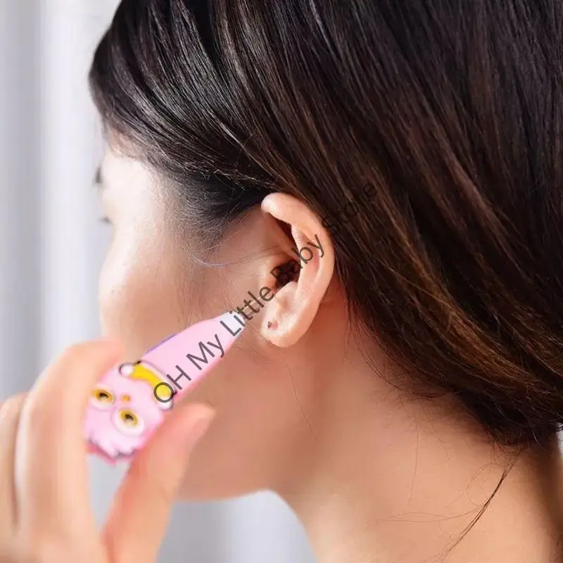 مزيل شمع الأذن بإضاءة LED M76C، سدادات أذن مضيئة قابلة للإزالة، أدوات تنظيف شمع الأذن