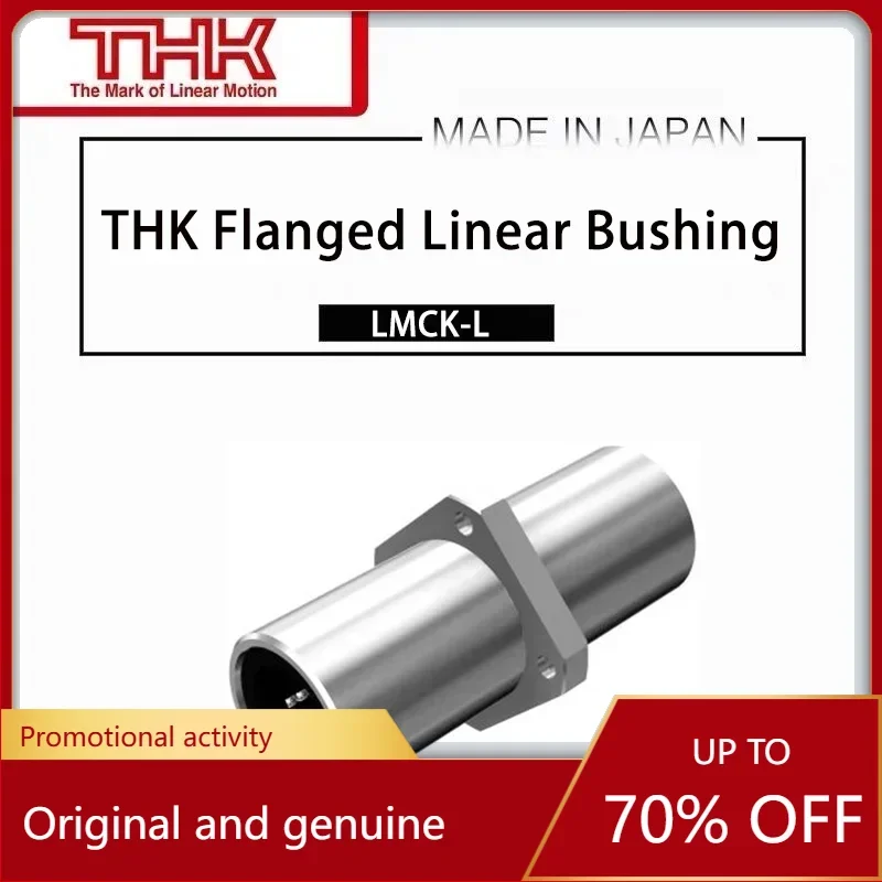 Original New THK linear bushing with Circular Flange LMCK LMCK6L LMCK6LUU linear bearing