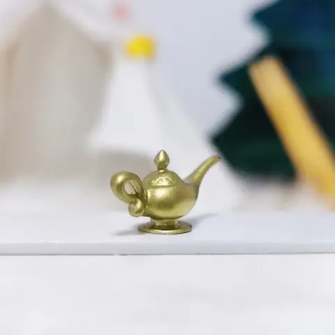 अलादीन जादुई लैंप मिनी गोल्ड चायदानी आभूषण लघु खिलौना दृश्य मॉडल गुड़ियाघर सहायक उपकरण 10 best sales जादू की किताब - №8
