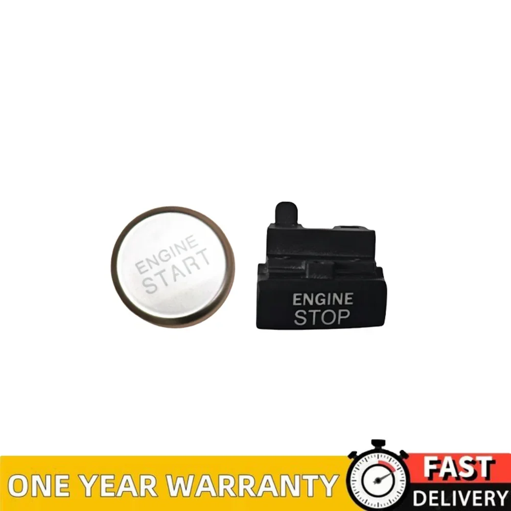 

4E1905217C Black Motorstart Motorstopp OE Start Stop Engine Switch Button Cover For Audi A8 2004-2010