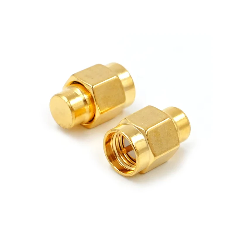 1pcs 6Ghz 2W 50ohm coaxial SMA dust cap SMA plug gold-plated SMA load terminal SMA male head