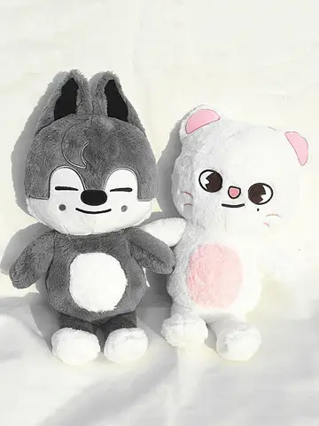 50cm New SKZOO Stray Kids Huang Xuanchen FM Mi JINRET BANGCHAN HAN Couple Children's Plush Doll Festival Gift BBOKARI