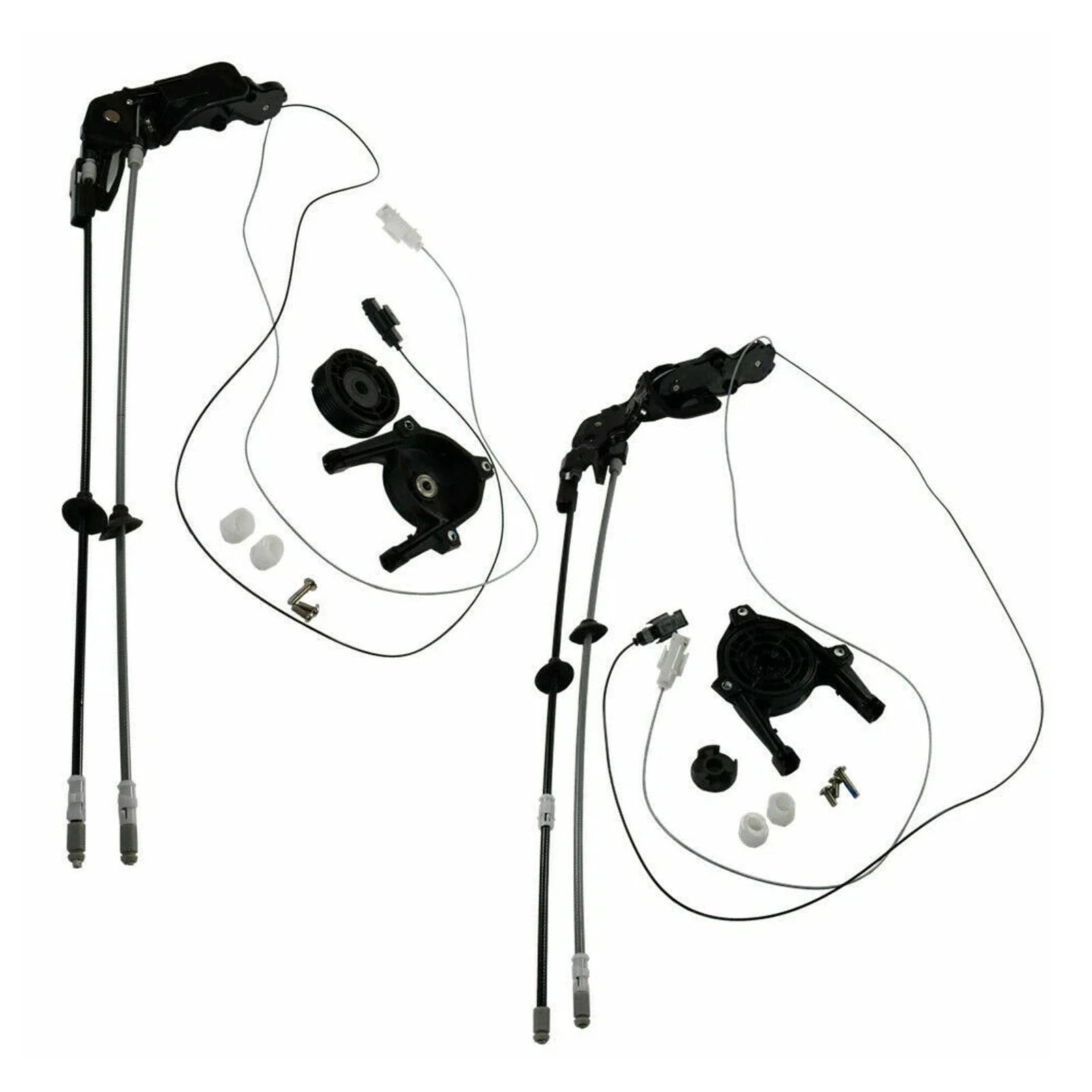 Artudatech Power Sliding Door Cable w/o Motor Set 85620-08042+85620-08052 For Sienna 2004 2005 2006 2007 2008 2009 2010