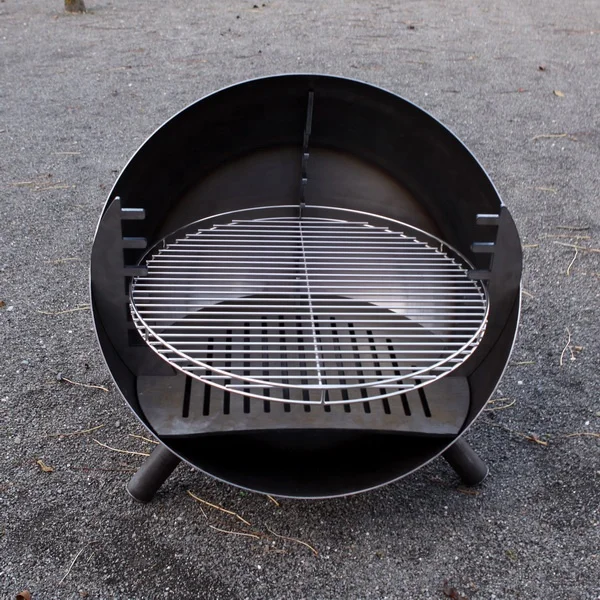 Factory Directly GN-BBQ-215-L Outdoor Metal Garden Corten Steel BBQ
