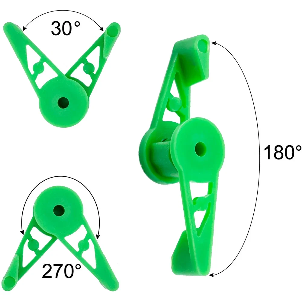 360 Degree Adjustable Plant Clips Plant Branches Bender Stem Trainer Clips for Low Stress Training to Enhance Light Exposure