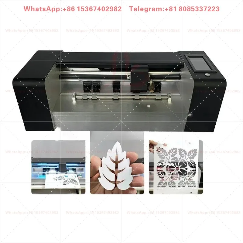 LY A380 Small Automatic Die Cutting Machine Lettering Machine Induction Feeder Maximum Cut Width Single Head Cutting for A3/A4