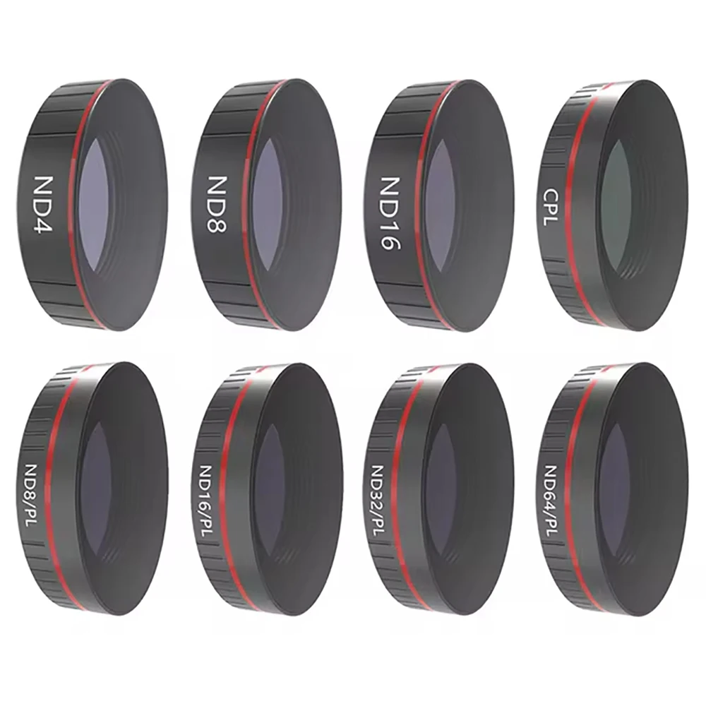 مرشح عدسة كاميرا DJI Osmo ، مستقطب CPL UV ND 4 8 16 32 64 ، كثافة محايدة ، ملحقات حركة Osmo
