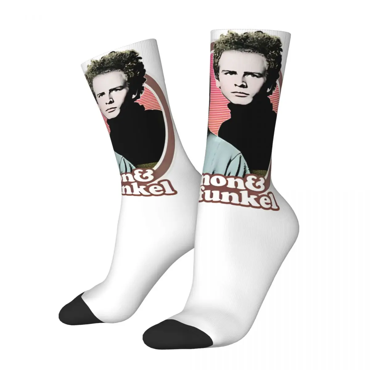 

Simon & Garfunkel Band Singer Socks Comfortable Funny Happy Folk Rock Music Socks Harajuku Middle TubeSocks Wonderful Gift