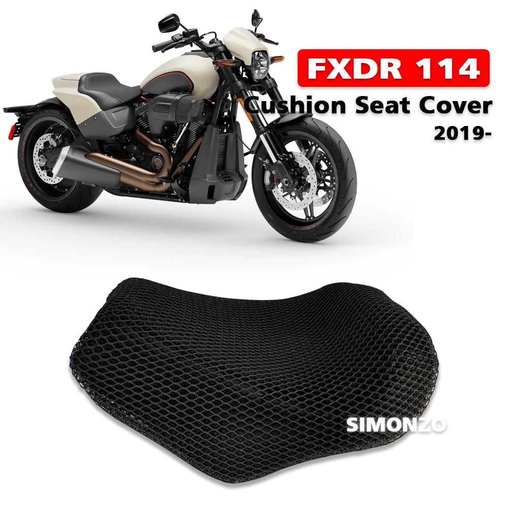 

For Harley FXDR 114 Accessories Seat Protect Cushion For FXDR114 Cool Seat Cover Motorcycle 3D Cushion Seat Cover 2019-2023