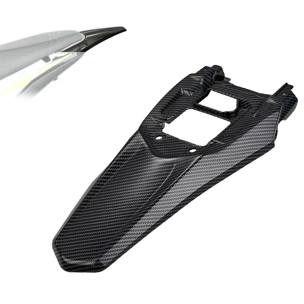 Guardabarros trasero con diseño de fibra de carbono, cubierta protectora de barro, protección de rueda, accesorios de motocicleta para bicicleta eléctrica Sur-ron Ultra Bee