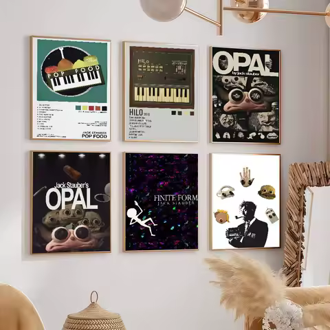 Singer Jack Stauber funny meme Posters Wall Decorations For Dorm Rooms Bedroom And Living Room Gift