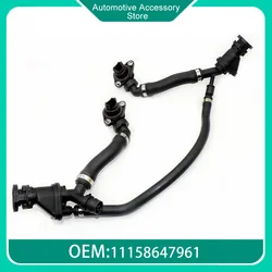 11158647961 Crankcase Ventilation Exhaust Hose for BMW N63 F02 F07 F10 F15 E53 E71 E46