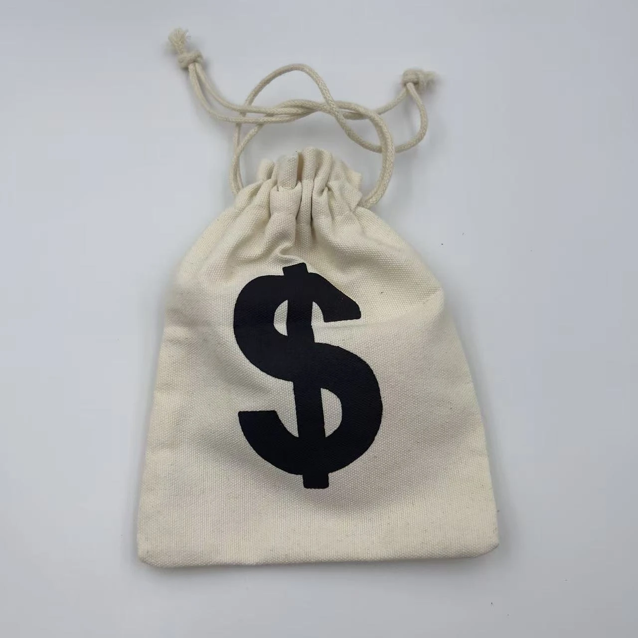 2 Pcs Money Storage Bag  US Dollar Sign Coin Bar Wallet Change Money Bag