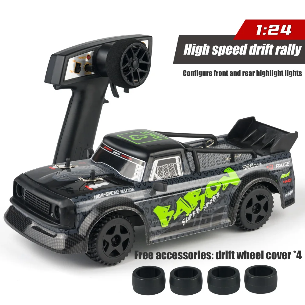 SG 2411 RTR 1/24 2.4G RWD RC Drift Car con luci a LED Gyro auto telecomandate da corsa ad alta velocità per adulti ragazzi giocattoli per bambini