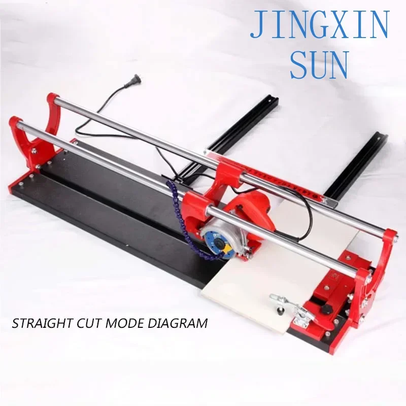 New 800/1000/1200mm Multifunctional Desktop 45 Degree Chamfering Machine 220V/1200W Electric Stone Tile Hand Push