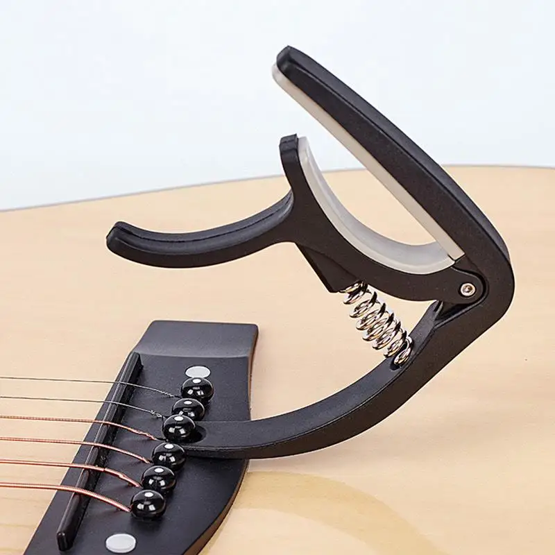 1pcs Guitar Transpose Clip Folk Transpose Clip Electric Acoustic Guitar ABS Plastic Large Hand Grip Ukulele Transpose Clip image 3