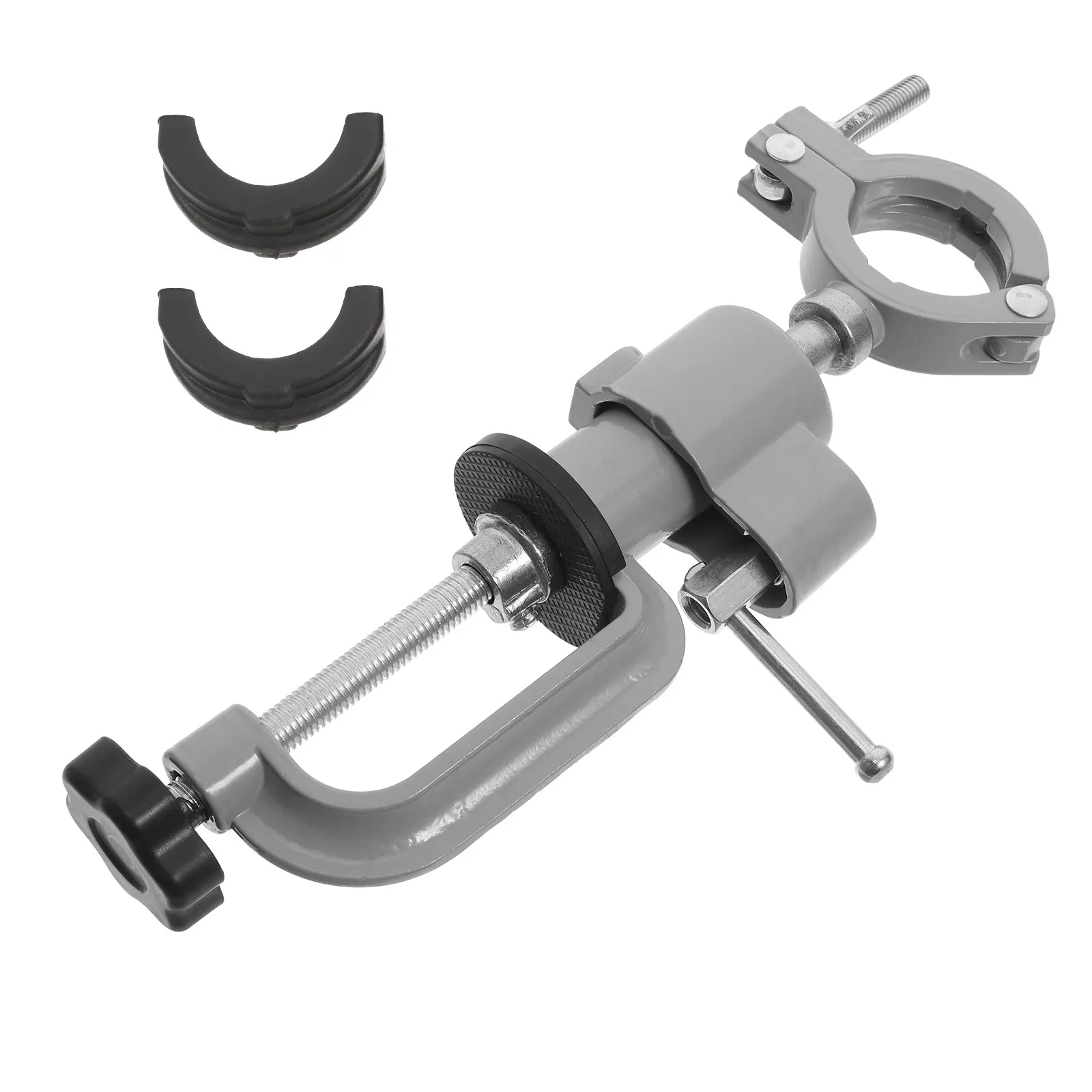 360 Degree Aluminum Alloy Universal Rotating Bench Vise Clamp Electric Drill Grinder Stand Holder Portable for Woodworking