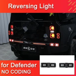 Car Light Rear Bumper light for Land Rover Defender 90 110 130 2020-2025 LED Reversing light Brake light No coding