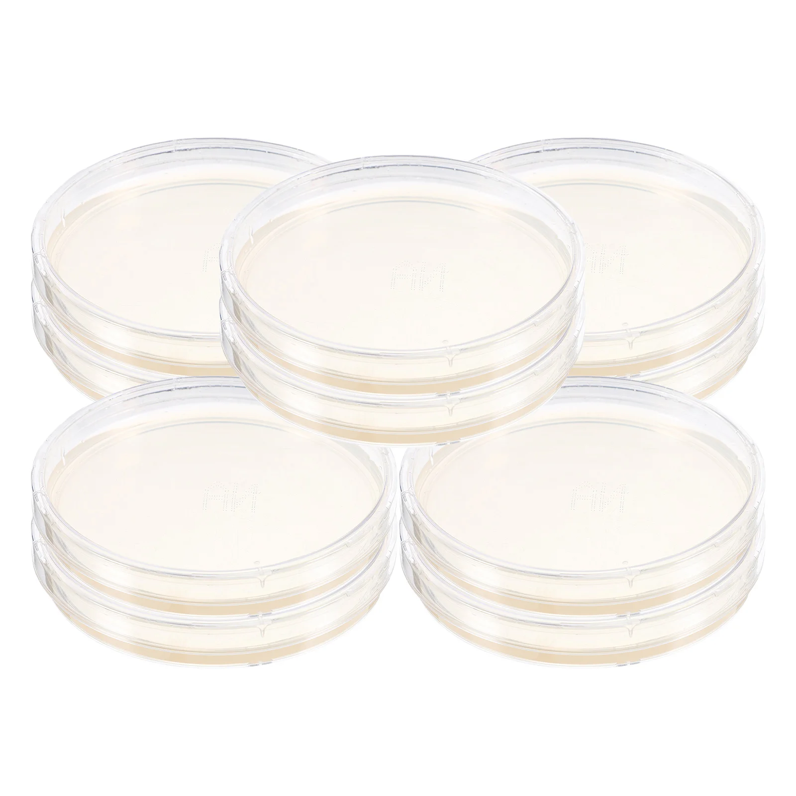 

10 Pcs Agar Plate Plates for Laboratory Prepoured Experiment Supplies Petri Dish Science