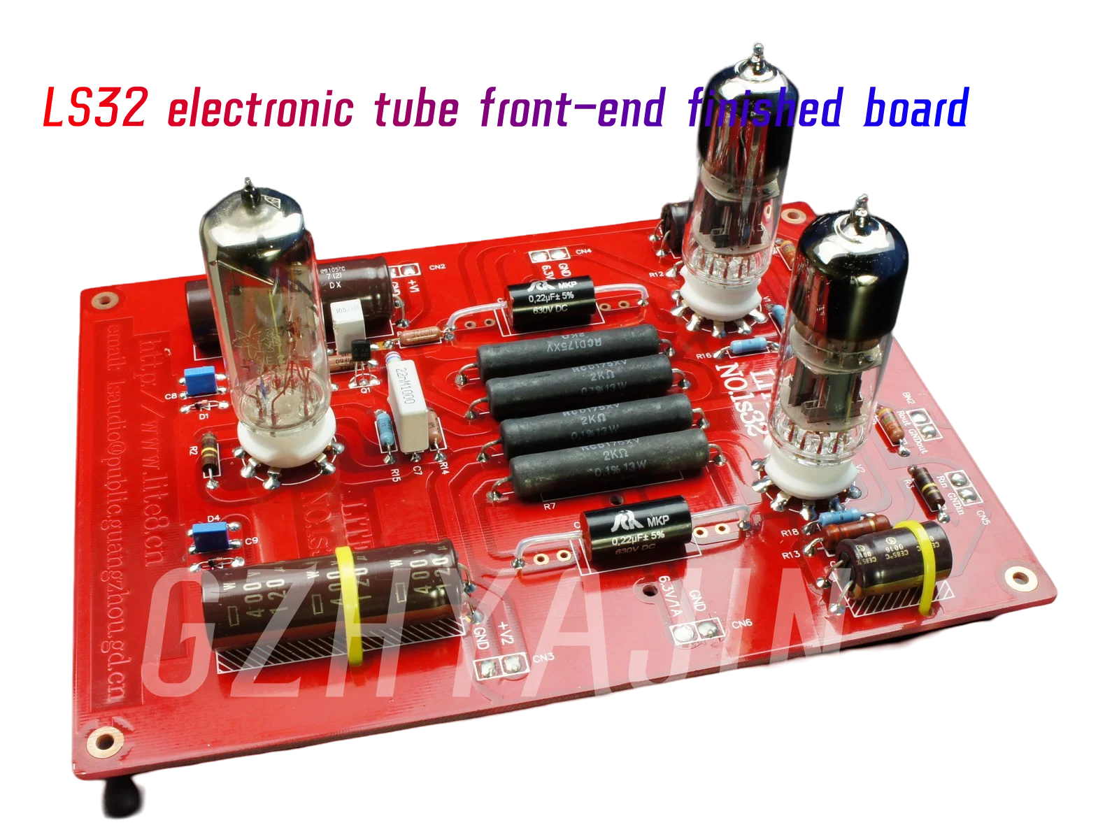 LS32 electronic tube front-end finished board 6H30 electronic tube amplification