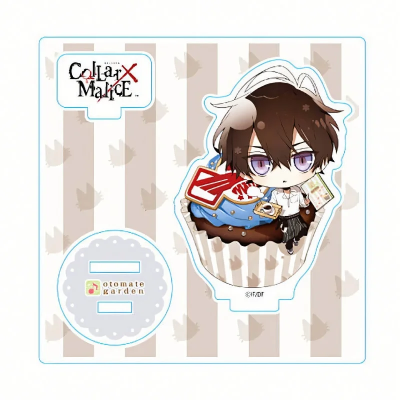 Collar × Malice Game Ichika Hoshino Aiji Yanagi Kei Okazaki Contrast Gifts Chibi Sweets Series Acrylic Figure Stand Keychain
