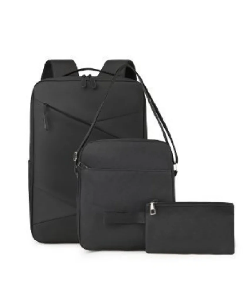 Business travel bag, computer backpack, backpack, men's large-capacity mountaineering bag, junior high school, high school, coll
