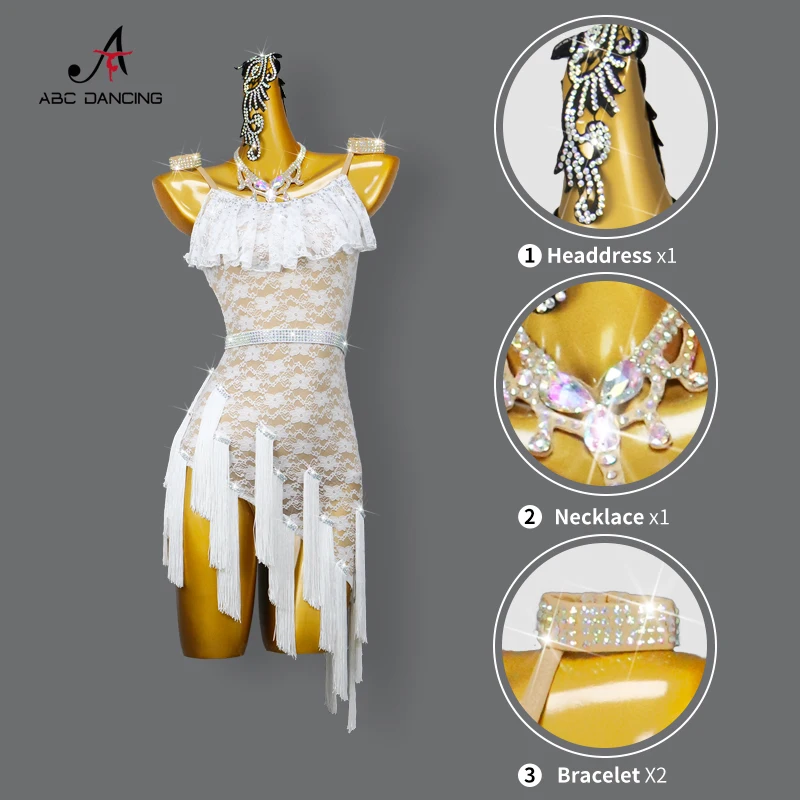 2025 فساتين الرقص اللاتينية امرأة حفلة موسيقية الملابس أداء المرحلة زي ممارسة البدلة حفلة الزي مثير مساء قاعة الرقص