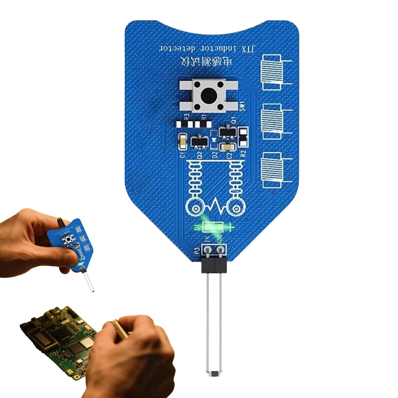 Inductance Detector Detection Device Mobile Phone Circuit Board Electronics Motherboard Coil Diagnose Tool for Men Adults
