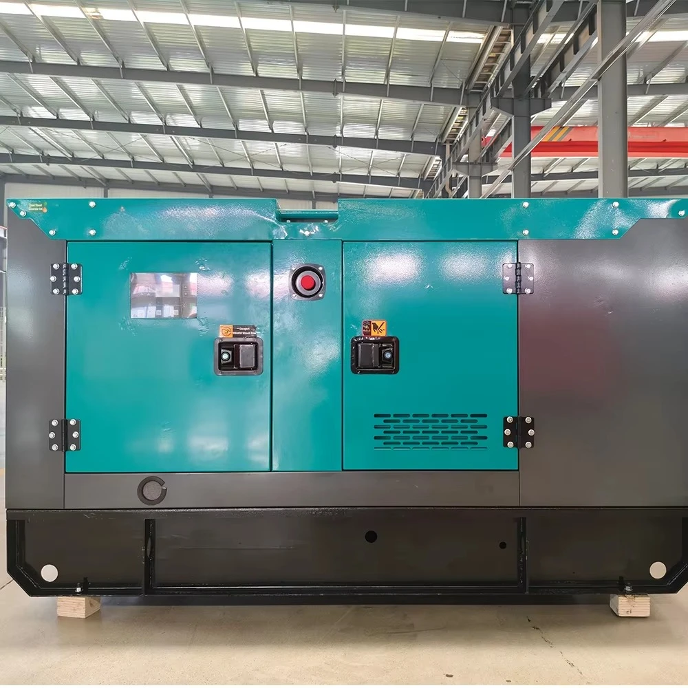 Noiseless Enclosed  Generator Set Complete Accessories For Industrial Project Power Solution