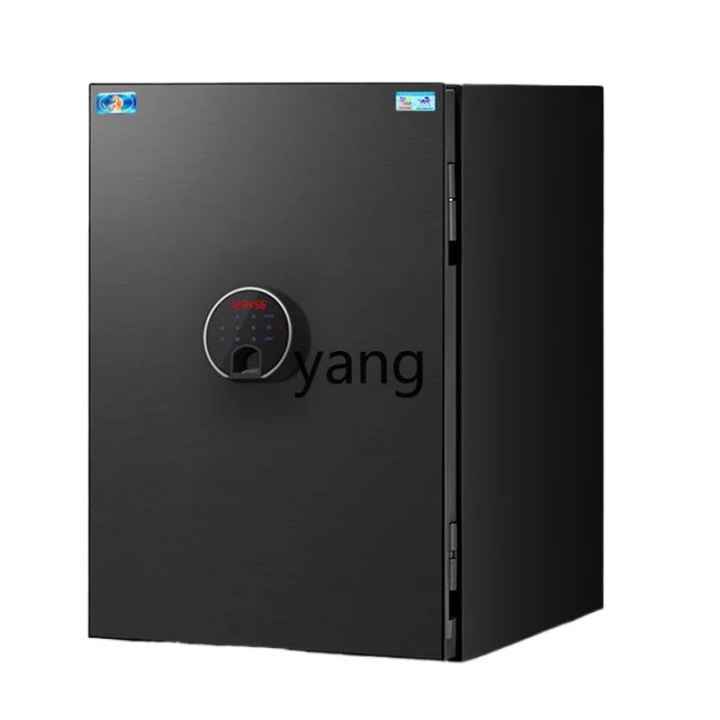 LH1 high-end fingerprint password bedside table integrated smart safe professional grade fire certification home office