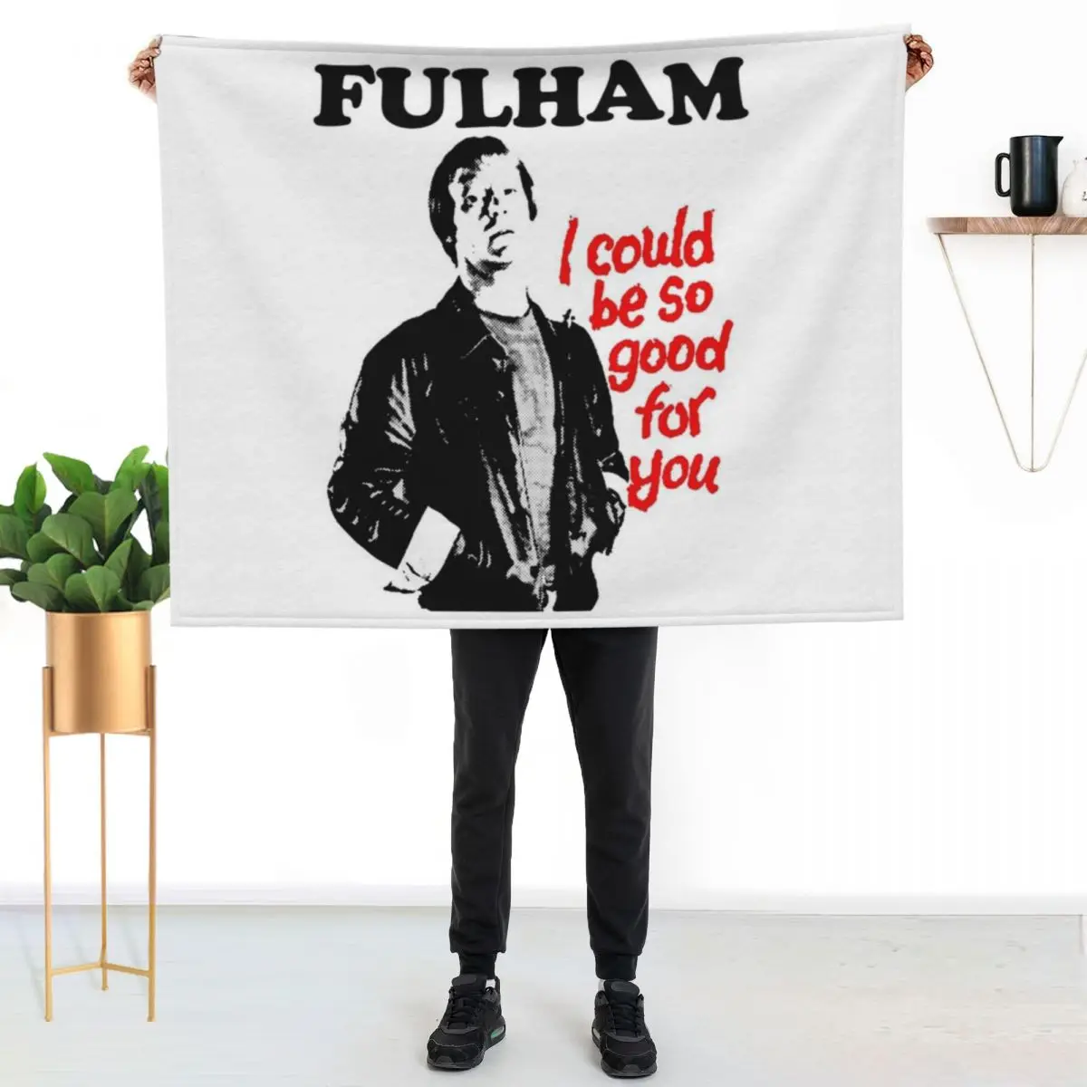 Fulham - Minder - Terry McCann - I Could Be So Good For You Throw Blanket Bed Bed covers Thermals For Travel Cute Plaid Blankets