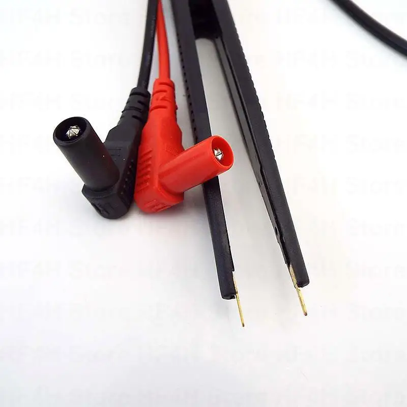 SMD IC Inductor Test lead Clip pen Probe to banana end cable Pend for Resistor Multimeter Capacitor Meter Components Measure