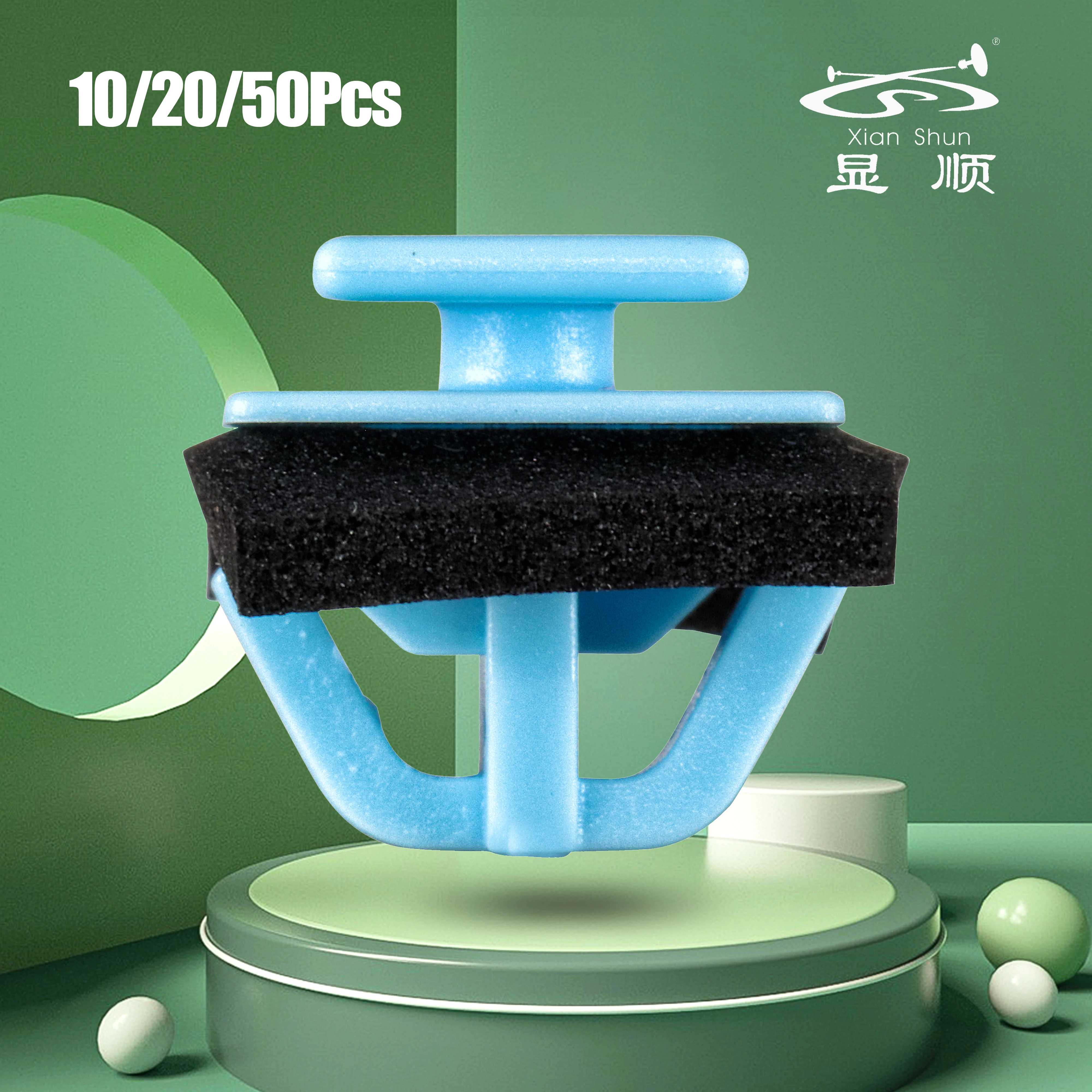 

10/20/50Pcs Blue POM Side Moulding Interior Replacement Parts Car Clips Car Accessories For Hyundai 877561F000 877563R000