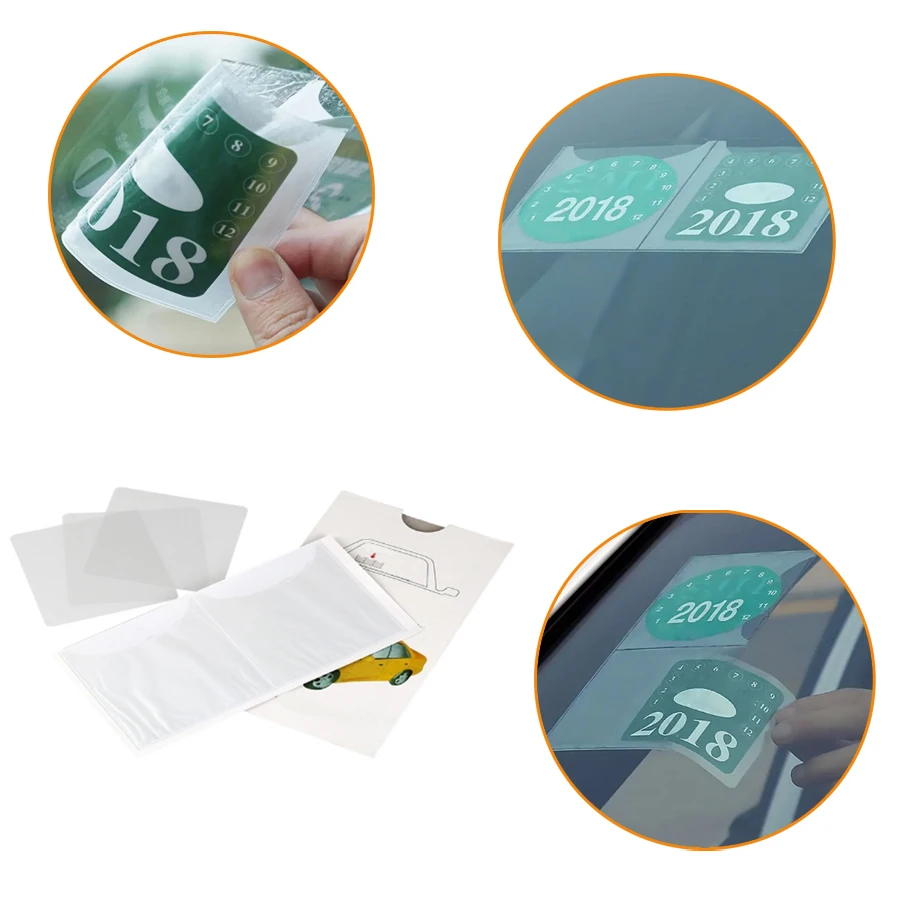 2Pcs 0F Car Glass S… - image