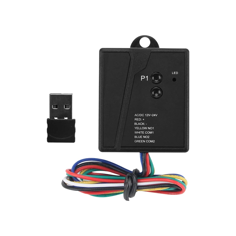 Ezyopenteck receptor universal de abertura de porta de garagem sem fio sensor USB 2.4G Bluetooth 12 24V receptor de portão de controle remoto